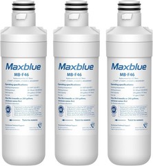 Maxblue LT1000PC Replacement for LG® LT1000P® Refrigerator Water Filter, 3 PACK