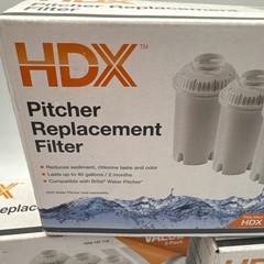 HDX Pitcher Replacement Filter 4-Stage Brita Compatible Model QP6-06 9 Pack New
