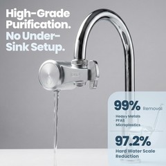 ÖKO H2O Two Stage Tap Purifier Faucet Filter with Advanced Electro-Adsorption…