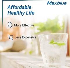 Maxblue ADQ73613401 Refrigerator Water Filter, Replacement for LG® LT800P®, (3)