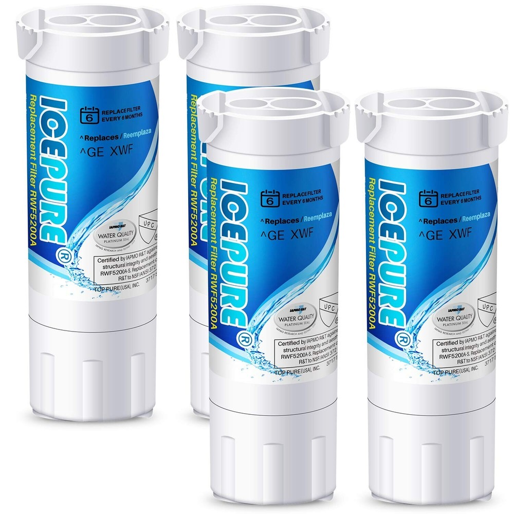 ICEPURE XWF (𝐍𝐎𝐓 𝐗𝐖𝐅𝐄) Water Filter Replacement for GE XWF, WR17X30702