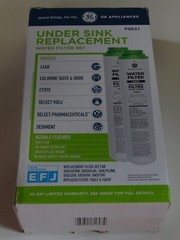 2 PACK GE FQK2J Under Sink Dual Flow Drinking Replacement Water Filter USA