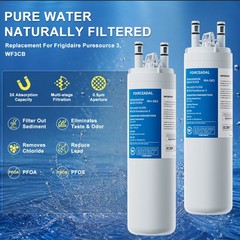 New 2-6Pack For Frigidaire WF3CB Pure Source 3 Water & Ice Refrigerator Filter