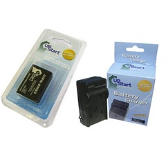 Battery + Charger for Panasonic DMW-BMB9PP Digital Camera 1000mAh, 7.4V
