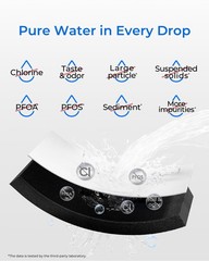 Waterdrop DA29-00020B Refrigerator Water Filter, 3 Count (Pack of 1)