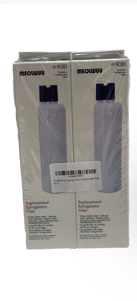 MEOLWVV For 46-9081 Replacement Refrigerator & Water Filter 9081 Sealed – 2 Pack