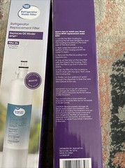 2 X Great Value Replacement Refrigerator Water Filter GE RPWF- 1 Pack New