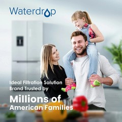 Lot of 3 Waterdrop Refrigerator Water Filter WD-F32 NEW SEALED Fits LG LT700P