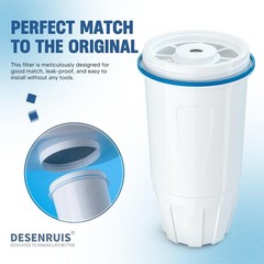 Upgraded Water Filter Replacement for Zero Pitcher and Dispenser ZR-001 ZR-00…