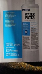 2-Pack Samsung Genuine Ice & Water Refrigerator Filter HAF-CIN-2P/EXP