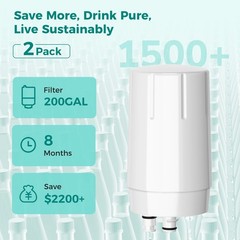 Brita® Tap Water Filter Replacement NSF Certified Reduce Chlorine Odor 2-Pack