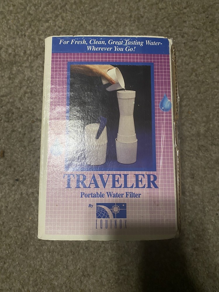 EQUINOX TRAVELER PORTABLE WATER FILTER