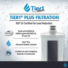 Fits LG LT500P 5231JA2002A Tier1 Plus Refrigerator Water Filter
