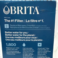 Brita Small 6 Cup Denali Water Filter Pitcher with 1 Brita Standard Filter New
