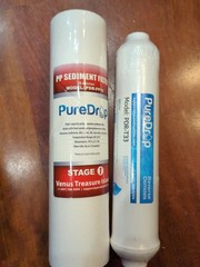 3 PureDrop Reverse Osmosis Water Filters SEALED RO 5th Stage, 1st & 2nd Stage