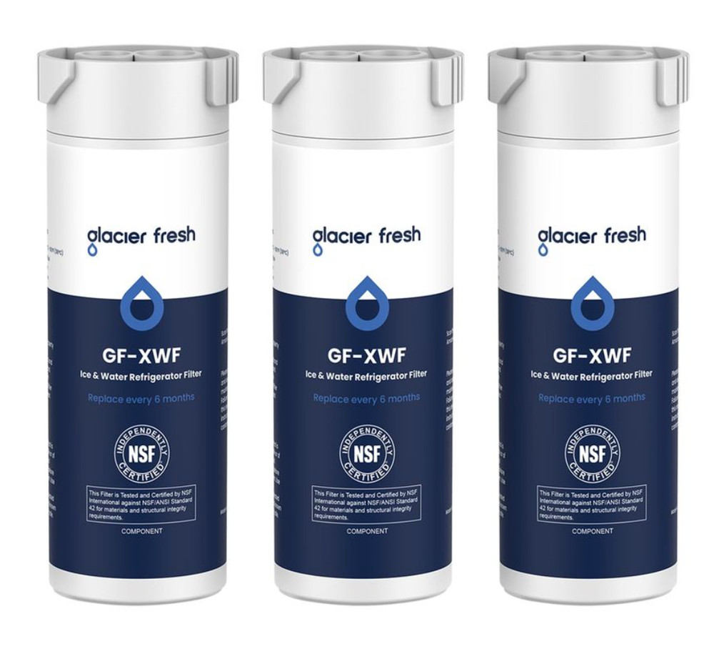 Glacier Fresh 3-Pack Replacement for GF- XWF Refrigerator Water Filter