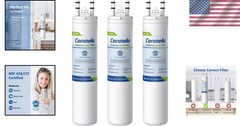 Water Filter Replacement Pack of 3 Removes Impurities Preserves Minerals