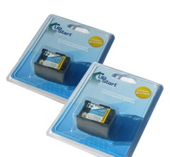2x Battery for Canon VIXIA HF M400 Digital Camcorder 2700mAh, 7.4V, Lithium-Ion