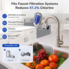 Quick Replacement 2-Pack PUR Water Filters – Fits Many Faucet Systems, Easy Use