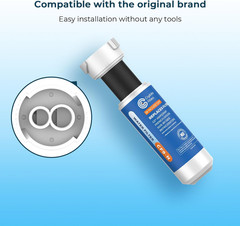 Filtro de Agua para Refrigerador Compatible con XWFE Paquete de Una Unidad Nuevo