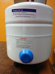 Reverse Osmosis Storage Tank 4 Gal. Model #TP-18 Part#7256018