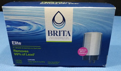 Brita Chrome Tap Water FAUCET REPLACEMENT FILTER 3 Pack FR-200