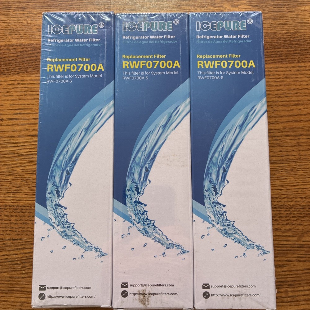 IcePure RWF0700A Refrigerator Water Filter Samsung-Pack of 3. Read Description