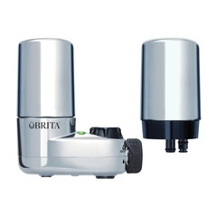 Elite Water Filtration Faucet Mount System Chrome Includes 2 Filters
