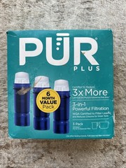 PUR Plus Water Pitcher Filter 3 Pack PPF951K Genuine Original NEW