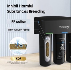 Waterdrop WD-TSB-10 Triple-Stage Undersink Water Filtration System