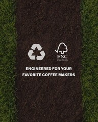 1-2 Cup Small Coffee Filters,100 Count Disposable For people, White