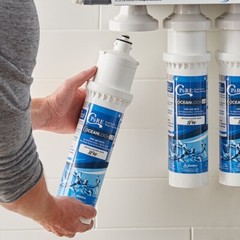 C Pure Oceanloch+ L3 Water Filter Replacement Cartridge – 1 Micron, 5 GPM Flow,