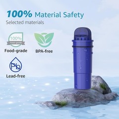AQUA CREST CF10A Water Filter Compatible with Pur® PPT700W, DS-1800Z, CR-1100C