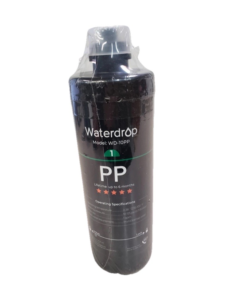 Waterdrop WD-10PP Under Sink Water Filter, Replacement New Sealed