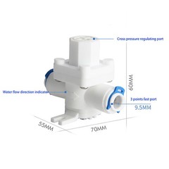 2/3/4 Points Pressure Reducing Valve Regulate Control Calve for Water Purifier