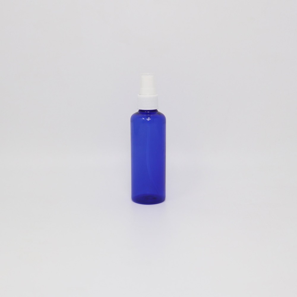 IonFaucet Plastic Spray Bottle Blue Fine Mist Delicate Gentle Trigger 4oz NEW
