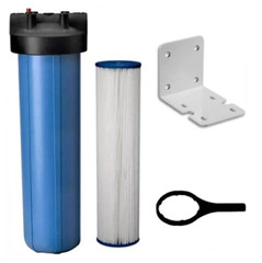 Water Filter Housing/Canister 1″ NPT With Sediment Filter 20″x 4.5″