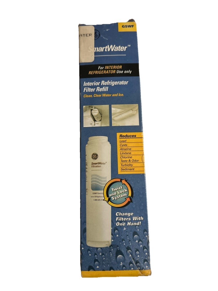 GE SmartWater Refrigerator Filter Factory NEW GSWF Replacement Cartridge FS