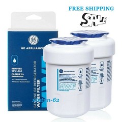 2 PACK GE MWF MWFP 46-9991 GWF Smartwater Genuine Refrigerator Water Filter