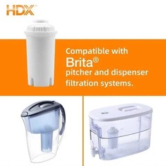 NEW HDX Water Pitcher Universal Replacment Water Filter Cartridges 8-Pack