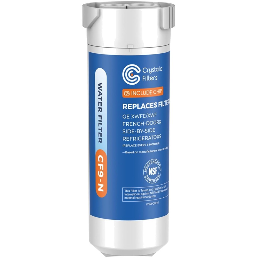 Efficient XWFE Refrigerator Water Filter – Built-in Chip, Odor Removal – 1 Count
