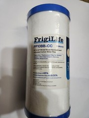 FrigiLife PP10BB-CC 10″ x 4.5″ Whole House Sediment Water Filter 5 Micron New