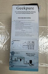 Geekpure Reverse Osmosis Filter Housing Plus 4- 2.5″ x 10″ Filters -1/4″ NPT