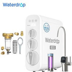 Waterdrop G3P800 Reverse Osmosis System, Extra RPFK Spin Down Sediment Filter