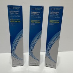 IcePure Refrigerator Water Filter Lot of 3 RWF3600A Replacement NSF 42 Certified