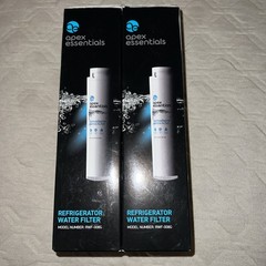 2 Pack Apex Essentials RWF-008G Refrigerator Water Filter Sealed NEW
