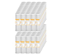 1-100 Pack 10″x2.5″ 5μm CTO Carbon Block Water Filter Cartridges for GE GXUTC RO