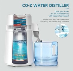 CO-Z Distilled Water Maker, 1 Gallon Water Distiller, 4L Water Distiller Machine