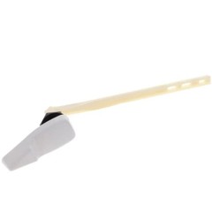40 Left-Hand Front Mount Toilet Tank Lever – Compact 7-Inch ABS Arm – Fits Mo…