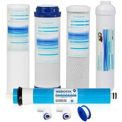 5 Stage Reverse Osmosis Water Filter Replacements Set Plus 50 GPD Ro Membrane